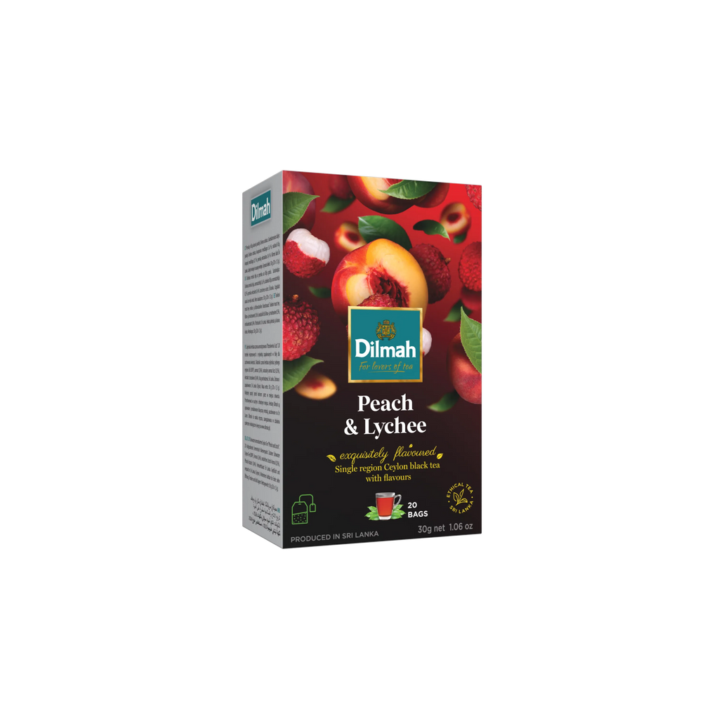 ゆうみ/Milk Tea Peach & Lychee Exquisitely Flavoured Black Tea - 20 Tea Bags with